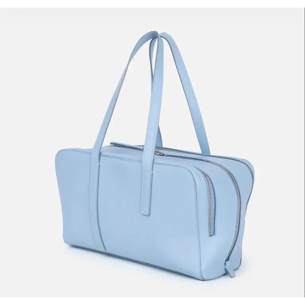WE-AR4 THE ACCORDION Bag in Pale Blue NWT